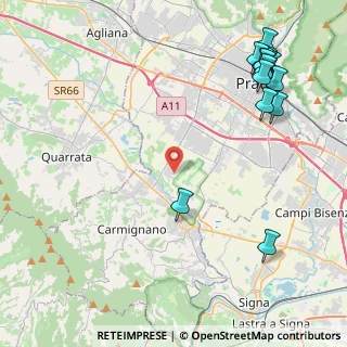 Mappa Via Sebastiano del Buono, 59100 Prato PO, Italia (5.978)