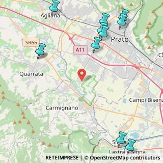 Mappa Via Sebastiano del Buono, 59100 Prato PO, Italia (6.56833)