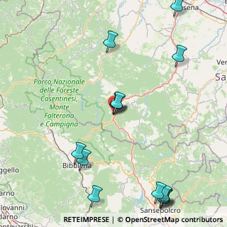 Mappa Via Dell'Orto, 47021 Bagno di Romagna FC, Italia (22.40714)