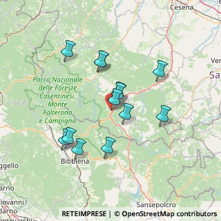 Mappa Via Dell'Orto, 47021 Bagno di Romagna FC, Italia (12.77077)