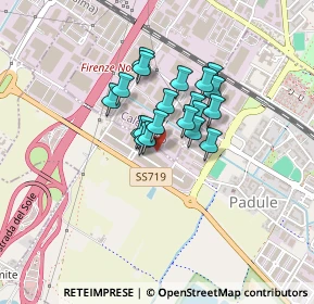 Mappa Via degli Olmi, 50019 Sesto Fiorentino FI, Italia (0.2785)