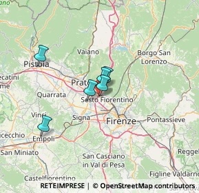 Mappa Via degli Olmi, 50019 Sesto Fiorentino FI, Italia (43.03917)