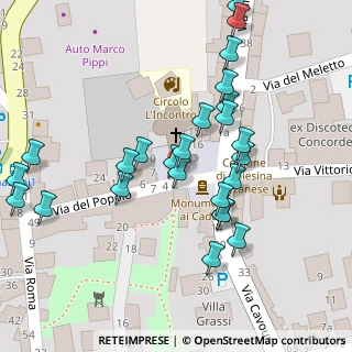 Mappa Piazza vittorio emanuele II, 51013 Chiesina Uzzanese PT, Italia (0.05769)