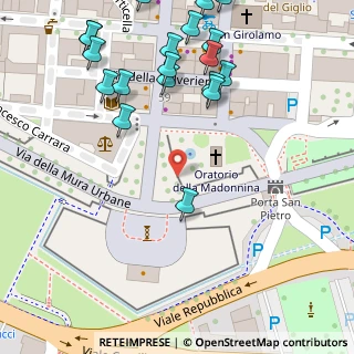 Mappa Via Francesco Carrara, 55100 Lucca LU, Italia (0.09545)