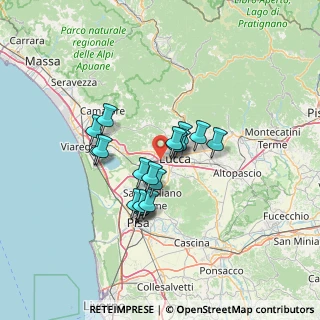 Mappa A11, 55100 Lucca LU, Italia (10.39778)