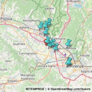 Mappa Via Giocondo Papi, 59100 Prato PO, Italia (5.63636)