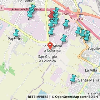 Mappa Via Giocondo Papi, 59100 Prato PO, Italia (1.31)