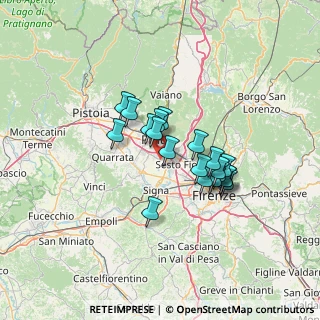 Mappa Via Giocondo Papi, 59100 Prato PO, Italia (10.439)