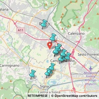 Mappa Via Giocondo Papi, 59100 Prato PO, Italia (3.16071)