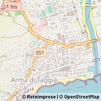 Karte Taggia
