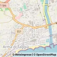 Mapa Taggia