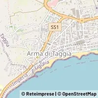 Mapa Taggia