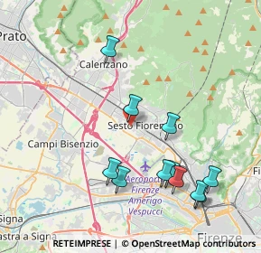 Mappa Via del Soderello, 50019 Sesto Fiorentino FI, Italia (4.31091)