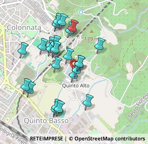 Mappa Via del Bazar, 50019 Sesto Fiorentino FI, Italia (0.428)