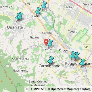 Mappa Via San Giuseppe, 59015 Carmignano PO, Italia (2.78909)