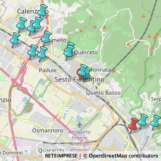 Mappa Piazza del Mercato, 50019 Sesto Fiorentino FI, Italia (2.92933)