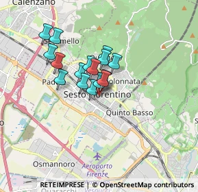 Mappa Via Armando Giachetti, 50019 Sesto Fiorentino FI, Italia (1.20188)