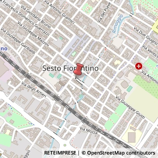 Mappa Piazza del Mercato, 26, 50019 Sesto Fiorentino, Firenze (Toscana)