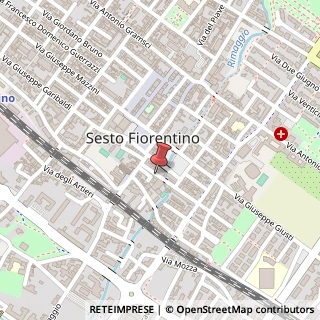 Mappa Via Armando Giachetti, 16, 50019 Sesto Fiorentino, Firenze (Toscana)