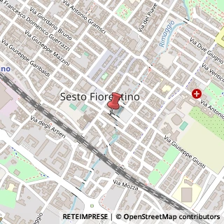 Mappa Piazza del Mercato, 21, 50019 Sesto Fiorentino, Firenze (Toscana)