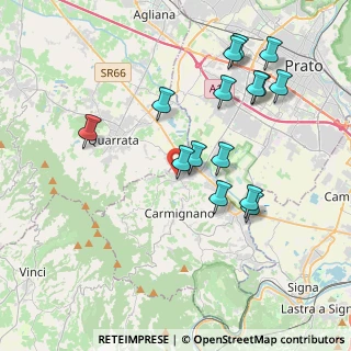 Mappa Via Casorati Felice, 59011 Seano PO, Italia (4.084)