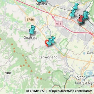 Mappa Via Casorati Felice, 59011 Seano PO, Italia (6.398)