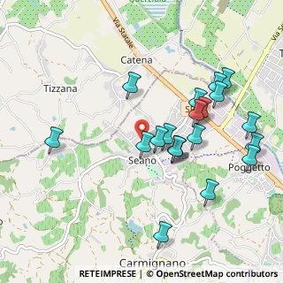 Mappa Via Casorati Felice, 59011 Seano PO, Italia (1.02)