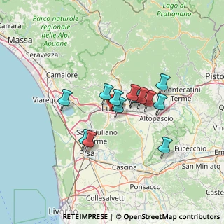 Mappa Via Girolamo Savonarola, 55100 Lucca LU, Italia (10.39231)