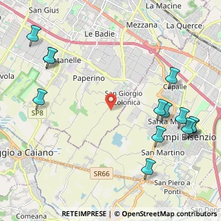 Mappa Via del Leone, 59100 Prato PO, Italia (2.88923)