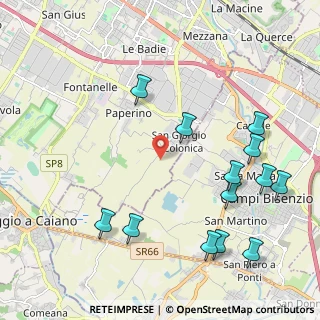 Mappa Via del Leone, 59100 Prato PO, Italia (2.57154)