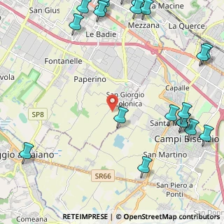 Mappa Via del Leone, 59100 Prato PO, Italia (3.363)