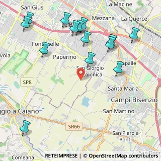 Mappa Via del Leone, 59100 Prato PO, Italia (2.71571)