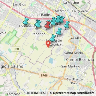 Mappa Via del Leone, 59100 Prato PO, Italia (1.91692)
