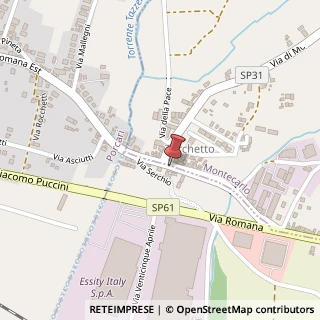 Mappa Via Romana Vecchia 18/a Badia Pozzeveri, 55011 Altopascio, Lucca (Toscana)