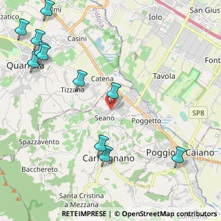Mappa Via Antonio Gramsci, 59011 Carmignano PO, Italia (2.96545)