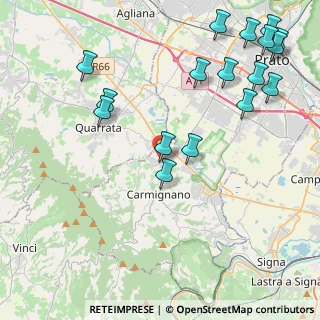 Mappa Via Antonio Gramsci, 59011 Carmignano PO, Italia (5.43706)