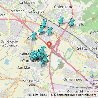 Mappa Via Salvator Allende, 50058 Signa FI, Italia (1.616)