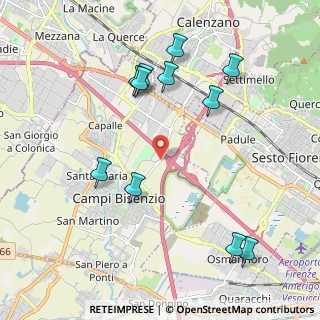 Mappa Via Salvator Allende, 50058 Signa FI, Italia (2.29)