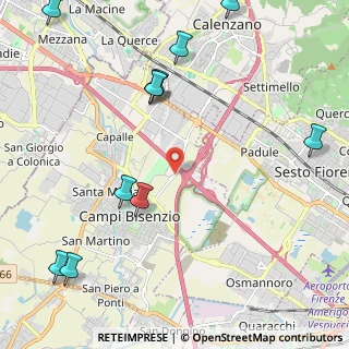 Mappa Via Salvator Allende, 50058 Signa FI, Italia (2.90636)