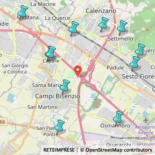 Mappa Via Salvator Allende, 50058 Signa FI, Italia (2.90455)