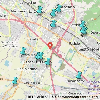 Mappa Via Salvator Allende, 50058 Signa FI, Italia (2.66)