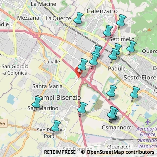 Mappa Via Salvator Allende, 50058 Signa FI, Italia (2.48412)
