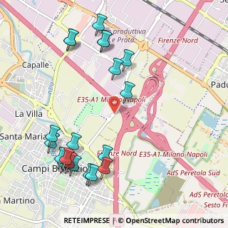 Mappa Via Salvator Allende, 50058 Signa FI, Italia (1.2815)