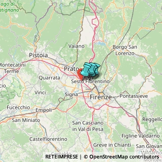 Mappa Via Salvator Allende, 50058 Signa FI, Italia (37.91455)
