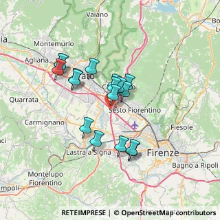 Mappa Via Salvator Allende, 50058 Signa FI, Italia (5.94118)