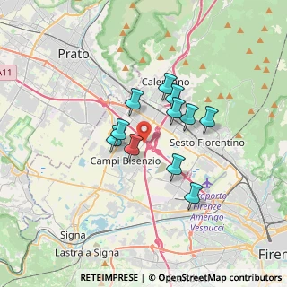 Mappa Via Salvator Allende, 50058 Signa FI, Italia (2.61364)