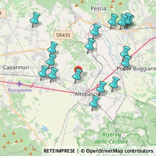Mappa Loc. il Teso, 55015 Montecarlo LU, Italia (4.81588)