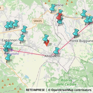 Mappa Loc. il Teso, 55015 Montecarlo LU, Italia (6.2995)