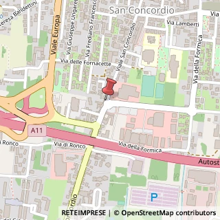 Mappa Viale San Concordio, 758, 55100 Lucca, Lucca (Toscana)