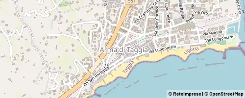 Mappa Taggia